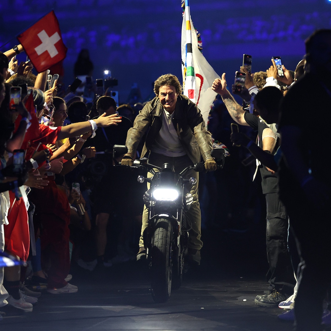 Tom Cruise Ends Olympics Closing Ceremony With Really Inconceivable Stunt