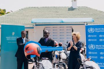 Wheels of Wellness: WHO Bolsters Tanzania’s Well being Surveillance efforts with 12 Bikes.