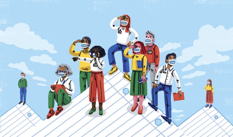 Illustrator Elly Walton: crafting playful narratives by the artwork of osmosis