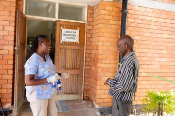 Rallying to manage the cholera outbreak in Zambia