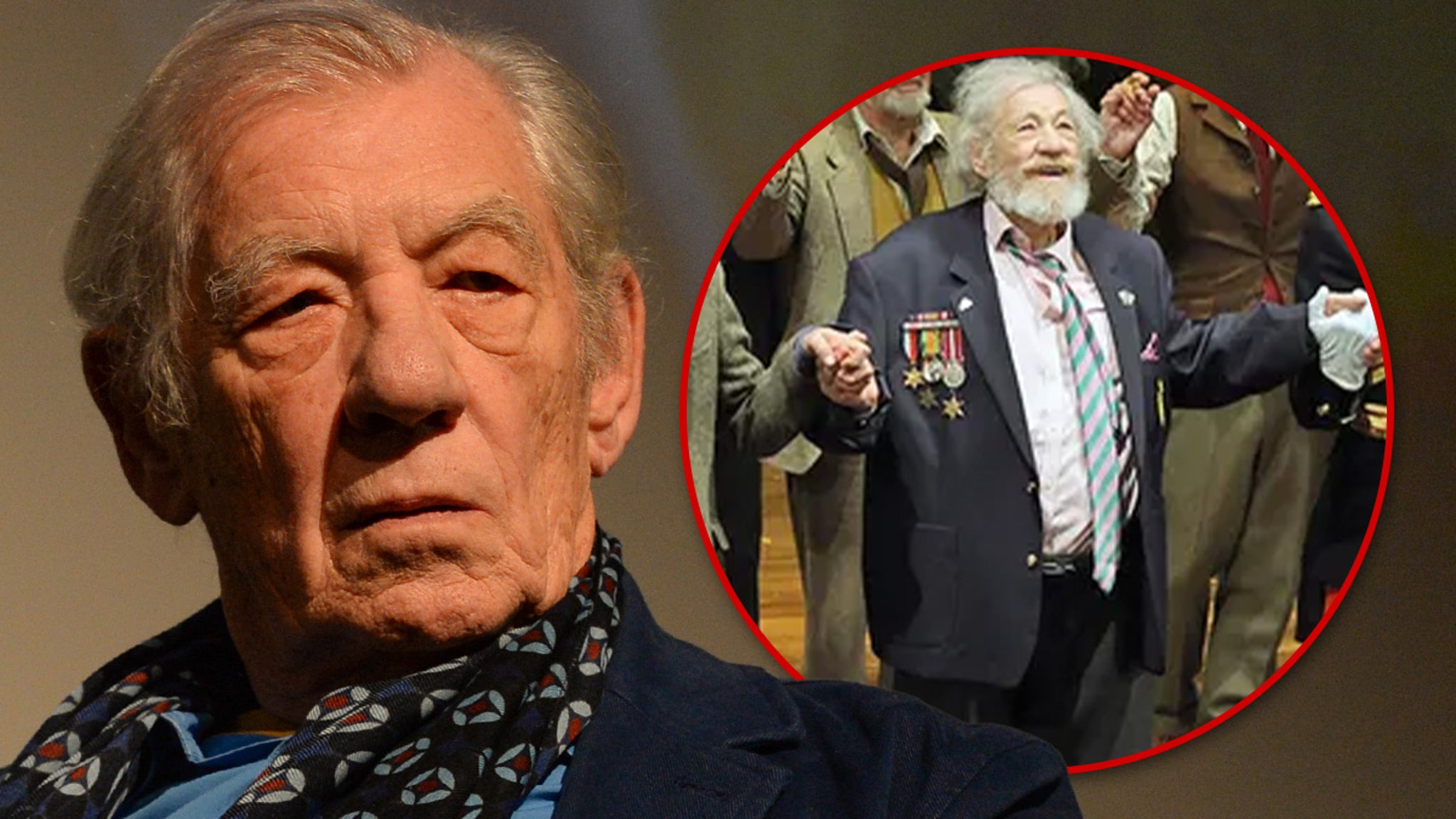 Ian McKellen Says Fats Go well with Saved His Ribs In Nasty Fall Throughout London Play