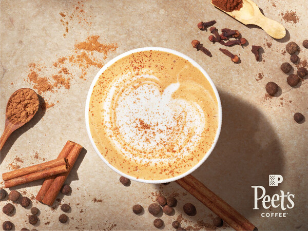 PEET’S COFFEE ADDS A LITTLE BIT OF SPICE AND EVERYTHING NICE THIS FALL WITH FIERY MOCHA, SPICED MAPLE COLD BREW AND PUMPKIN LATTE