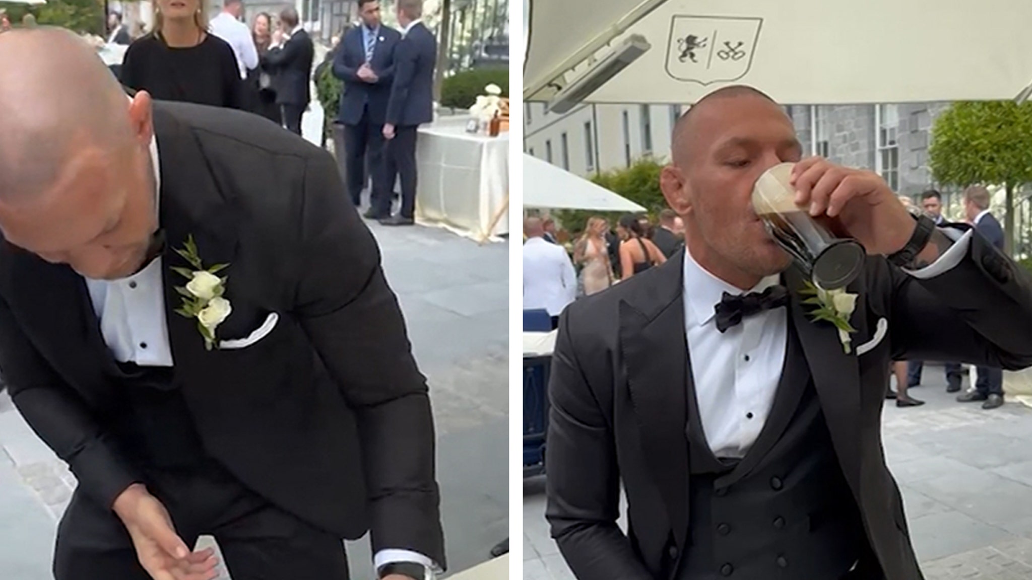 Conor McGregor Chugs Beer At Sister’s Marriage ceremony