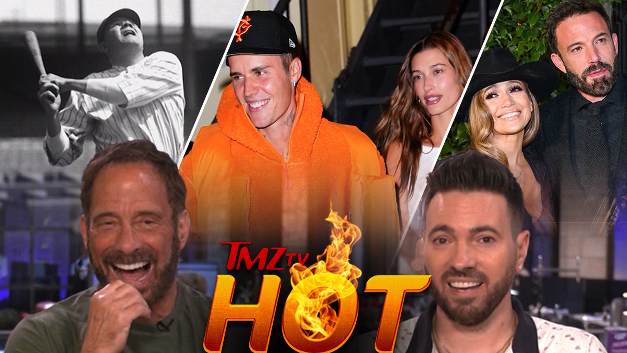 TMZ TV Scorching Takes: J Lo and Ben, Biebers, Babe Ruth