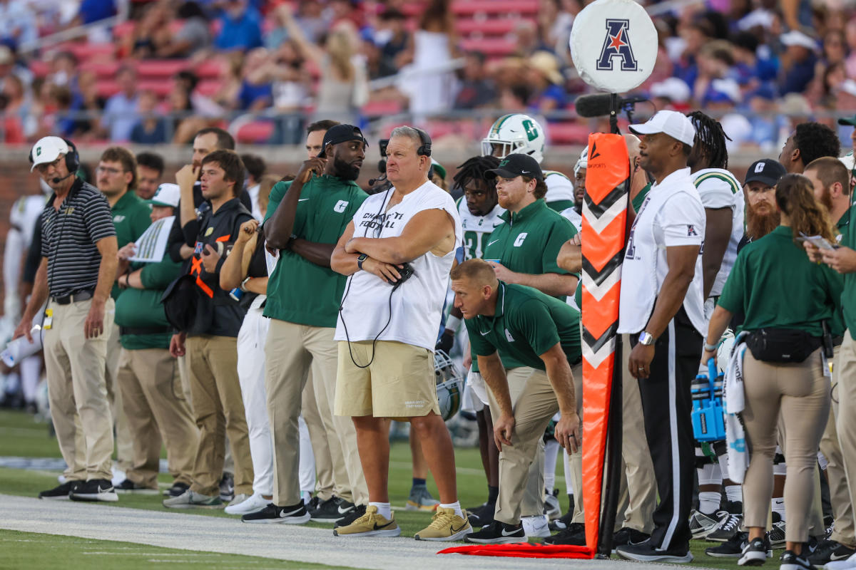 ‘I get an F-minus on that:’ Charlotte coach says staff can be with out myriad injured starters for season opener