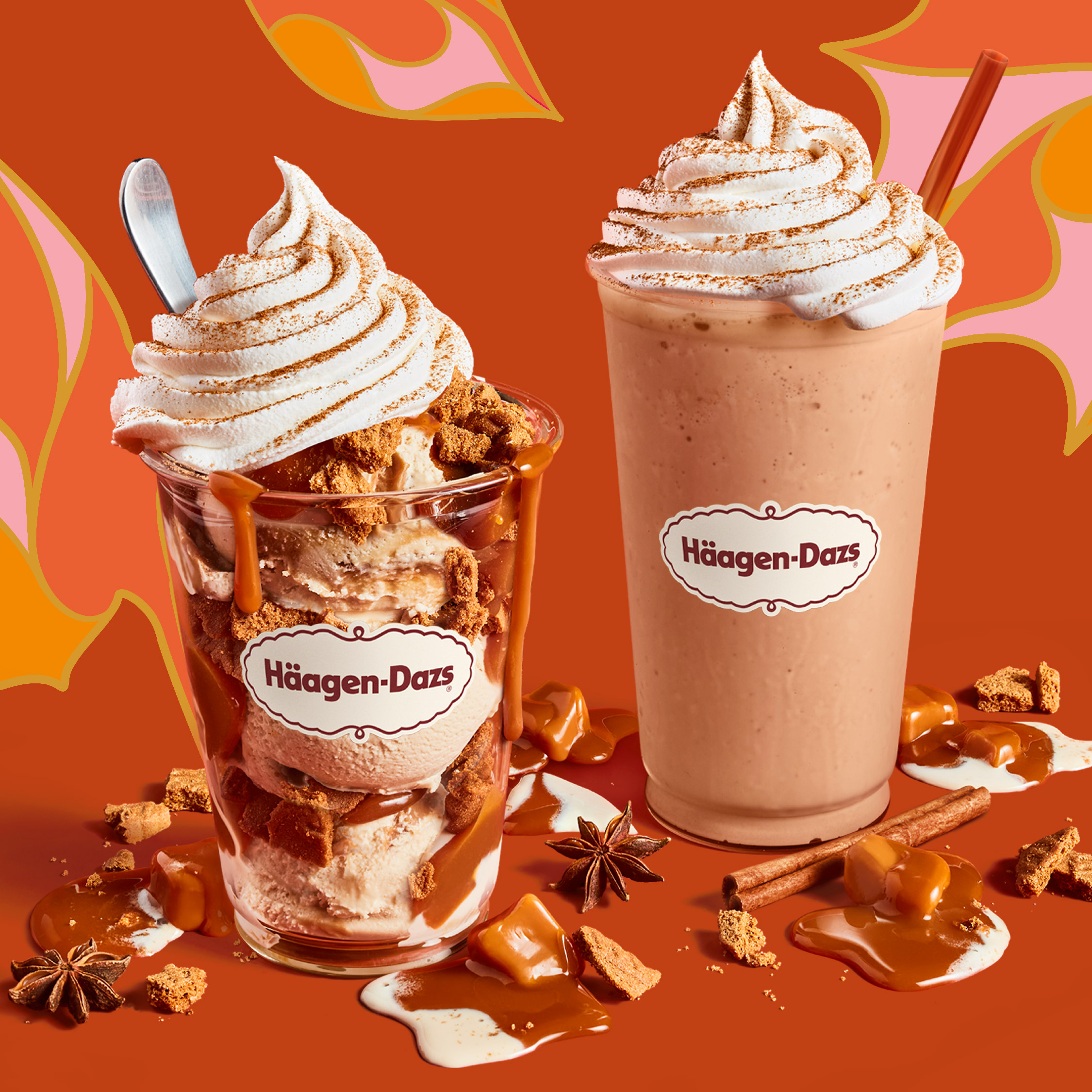 Häagen-Dazs® Retailers Introduces New Pumpkin Spice Dazzler and Celebrates Return of Fall-Favourite Pumpkin Spice Shake