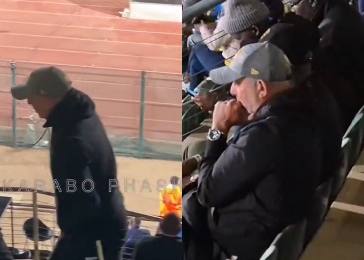 Photos: Kaizer Chiefs Nabi at Sundowns match