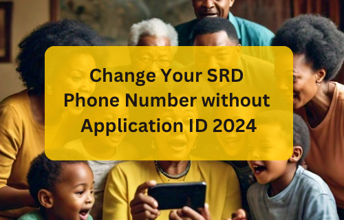 New: Change SRD cellphone quantity with out software ID 2024