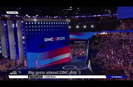 Huge weapons out on DNC day 3