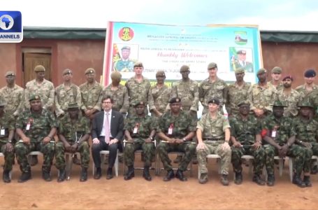 British Govt Donates Counter Insurgency Coaching Facility To Nig Military