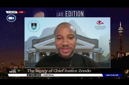 Chief Justice Raymond Zondo’s legacy: Mbekezeli Benjamin weighs in