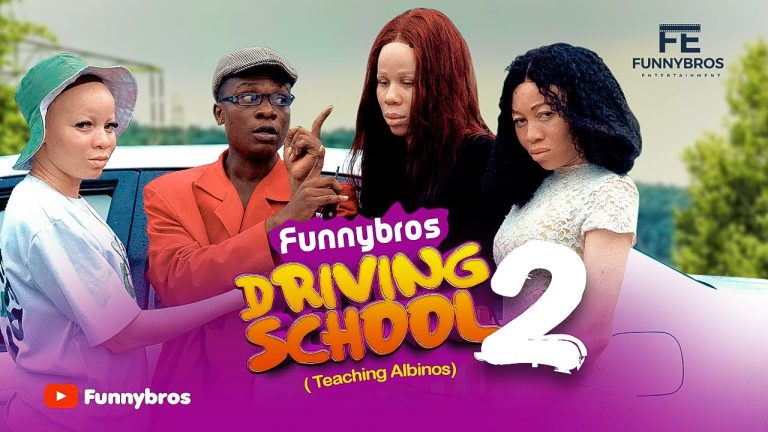 FUNNYBROS DRIVING SCHOOL 2 (TEACHING ALBINOS) 🤣🤣🤣