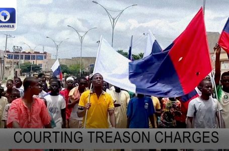 Hardship Protest: Protesters Fly Russian Flag In Katsina, Kaduna, Zamfara States