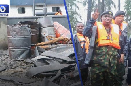 Nigeria Navy Uncovers, Destroys Unlawful Refinery Succesful Of Producing 200Milion Litre Of AGO Day by day