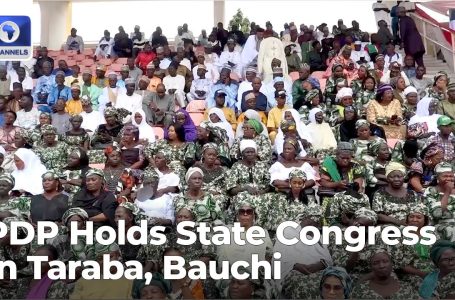 PDP Holds State Congress In Taraba, Bauchi