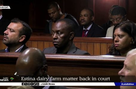 Vrede dairy farm scandal again in court docket on Monday