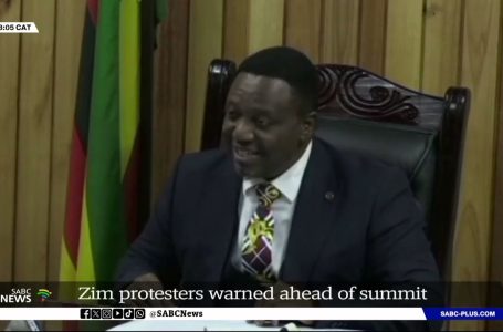 Zim protesters warned forward of summit