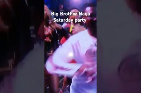 huge brother naija Saturday celebration #bbnaija