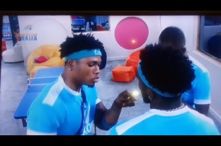 battle between fime and mickey #bbnaija #universe