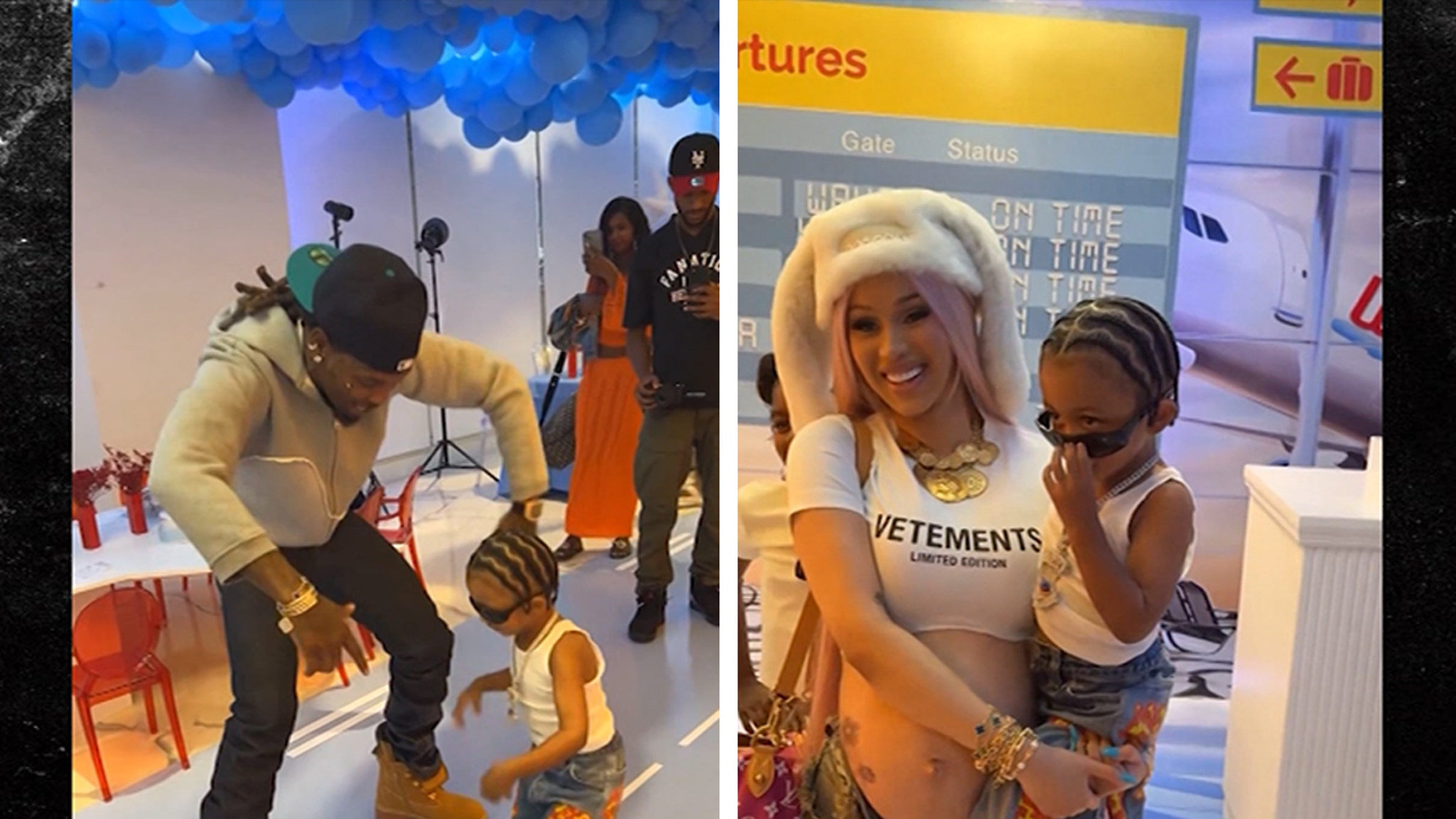 Cardi B and Offset Reunite for Wave’s Birthday Get together Amid Divorce