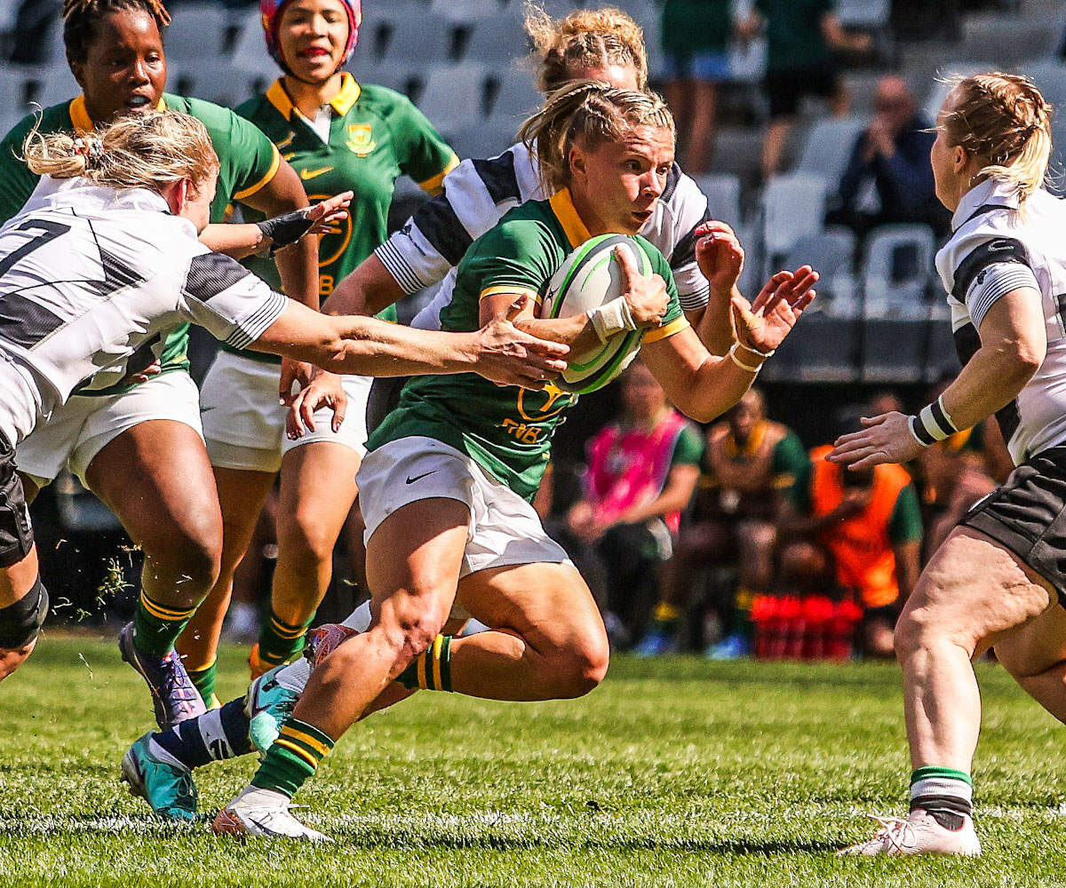 Springbok girls dominate Barbarians in Cape City curtain-raiser