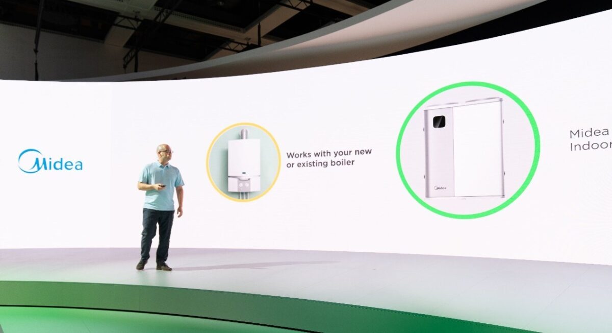 Midea presents 4.5 kW residential warmth pump