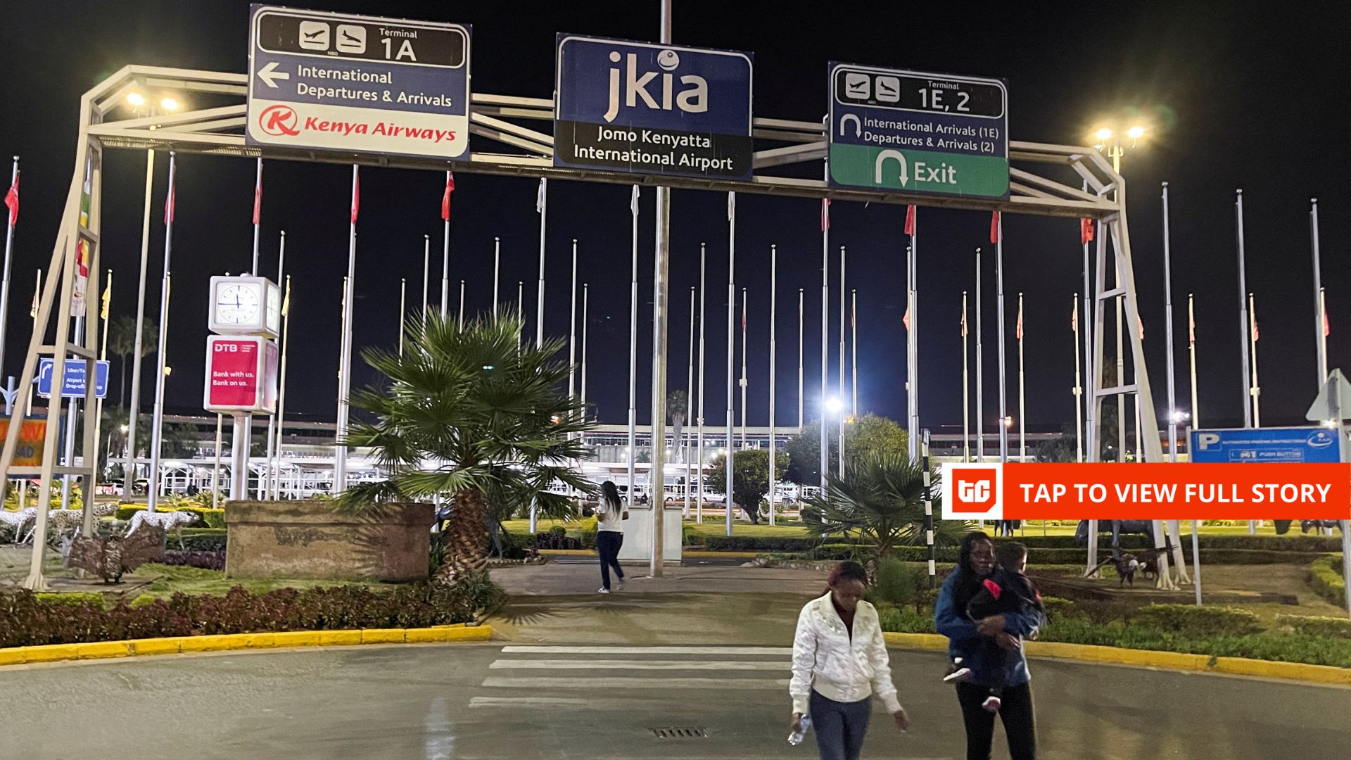 Chaos at Jomo Kenyatta Airport as staff strike to oppose Adani lease proposal