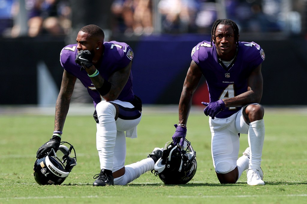 NFL chain gang member receives CPR on sideline at Ravens-Raiders sport in scary scene