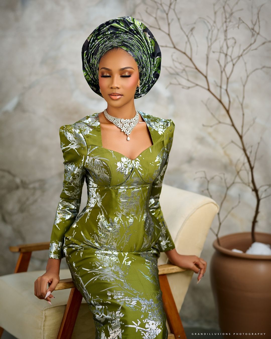 Embrace Simplicity & Model on Your Yoruba Trad With This Inspo