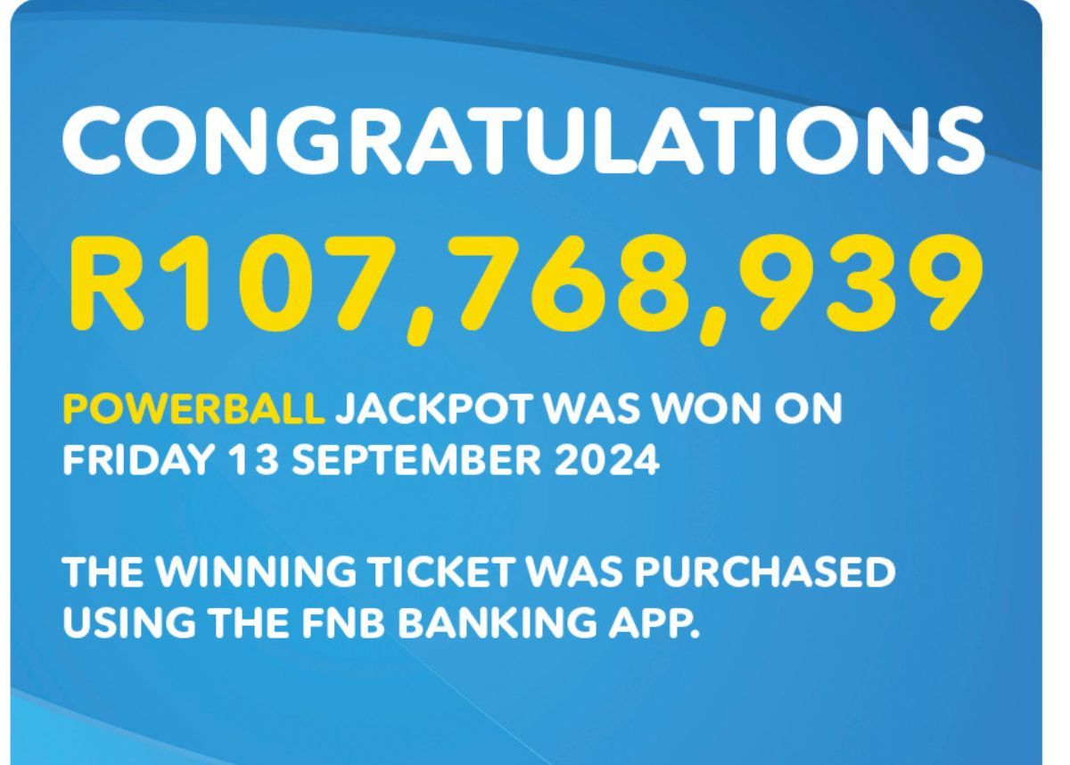 Ithuba urges R107 Powerball winner to say prize