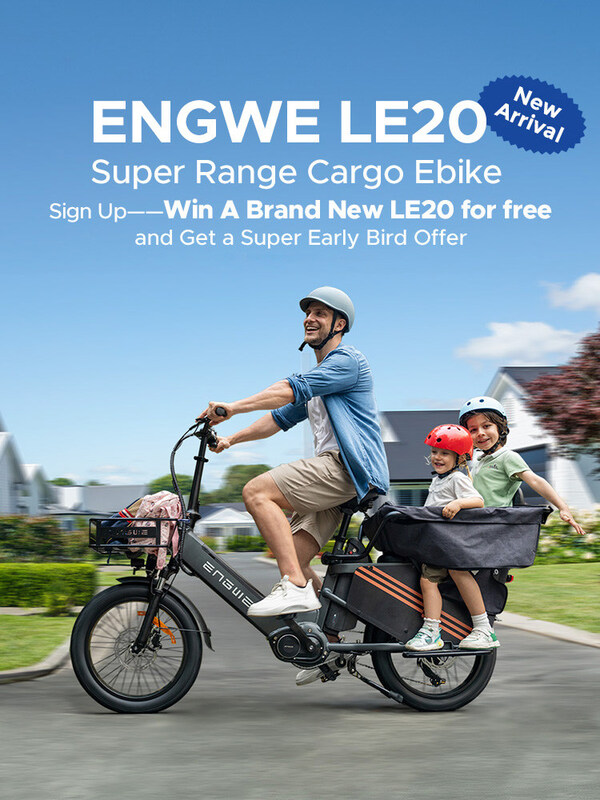 ENGWE Unveils 350 km Tremendous Vary and unique quick charging Cargo E-bike – LE20!