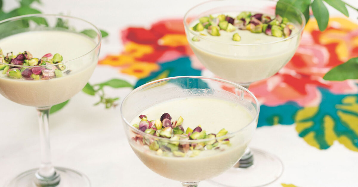 Pistachio Panna Cotta