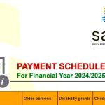 SASSA October 2024 cost dates