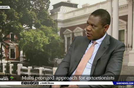 Clamping down on extortionists: Paul Mashatile