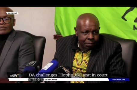 DA challenges Dr John Hlophe’s JSC seat in courtroom