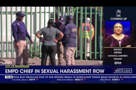 EMPD chief in sexual harassment row