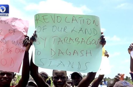 Farmers Protest Alleged Land Grabbing By Conventional Ruler