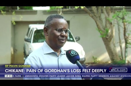 Ache of Gordhan’s loss felt deeply – Frank Chikane