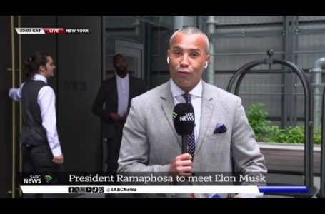 President Ramaphosa to satisfy Elon Musk – Sherwin Bryce-Pease experiences