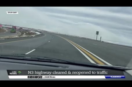 Snow | N3 freeway has been cleared: Mzwandile Mbeje