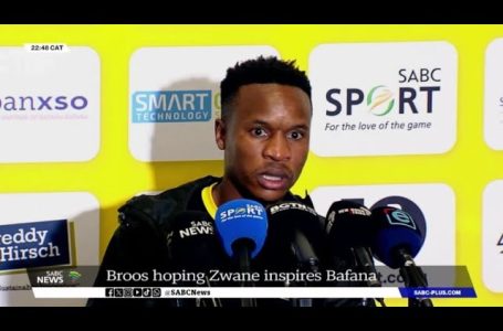 Sport | Broos hopes new captain Zwane conjures up Bafana