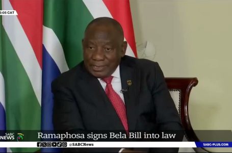 The Bela Invoice has been a problem: President Cyril Ramaphosa