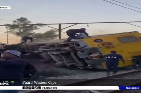 Western Cape | Practice derails in Paarl, a number of passengers injured