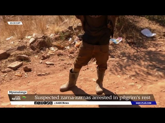 Zama-zamas arrested in Pilgrim’s Relaxation