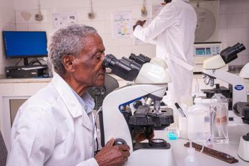 Ernesto Cabral, former laboratory technician, Cabo Verde