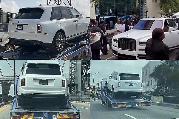 Watch The Supply Of N1.5 Billion Rolls-Royce Cullinan Black Badge Present To Bishop David Oyedepo