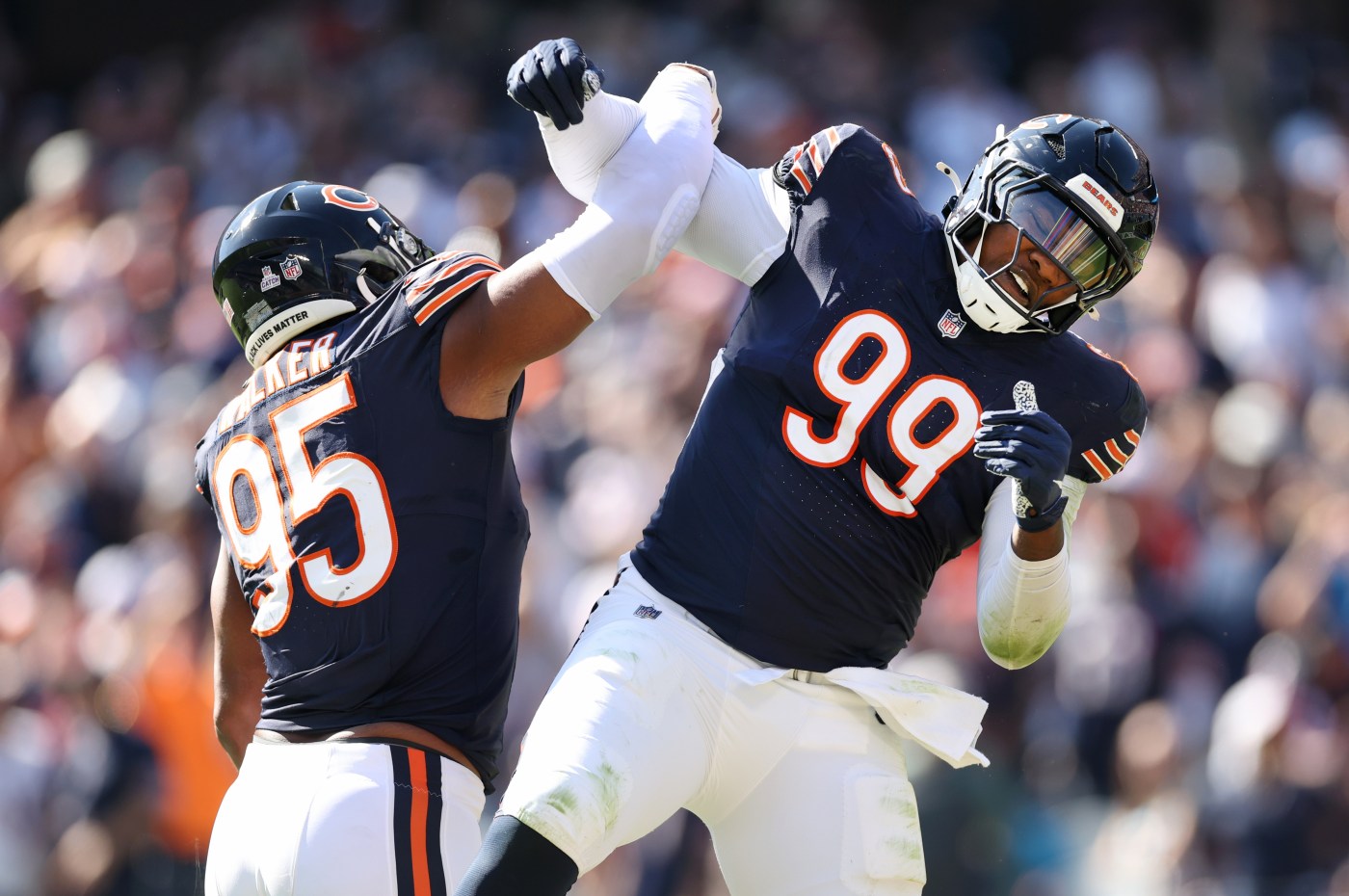 ‘That’s what it’s speculated to appear like.’ No-doubt win over the Carolina Panthers is what the Chicago Bears have been working towards