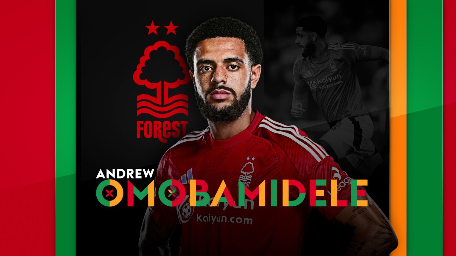 Black Historical past Month: The Moments That Make Us: How trial setbacks and Eire debut made Nottingham Forest’s Andrew Omobamidele | Soccer Information | Sky Sports activities