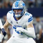 Lions DE Aidan Hutchinson carted off with damaged tibia in win over Cowboys                          Oct 13, 2024