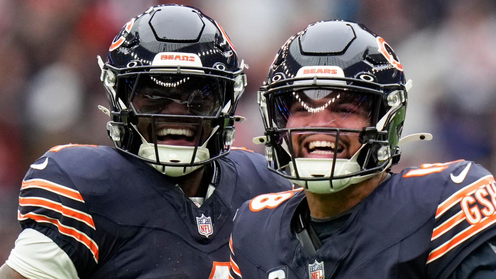 Caleb Williams throws for 4 landing passes because the Chicago Bears dominate the Jacksonville…